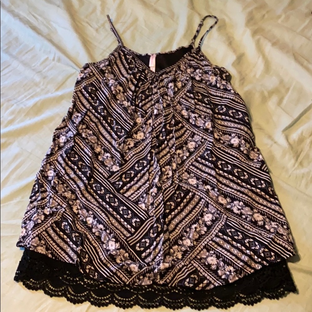 Short black dress